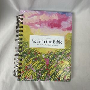 Bible Study Journal For Women 52 Week Devotional Hardcover Spiral